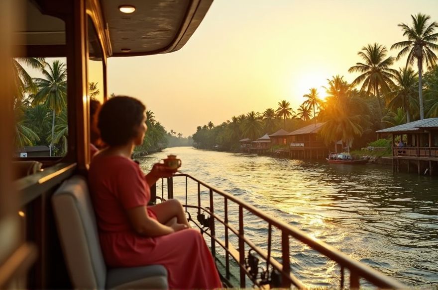 Kollam-Hotel viraj retreat and JK royal cruise house boat